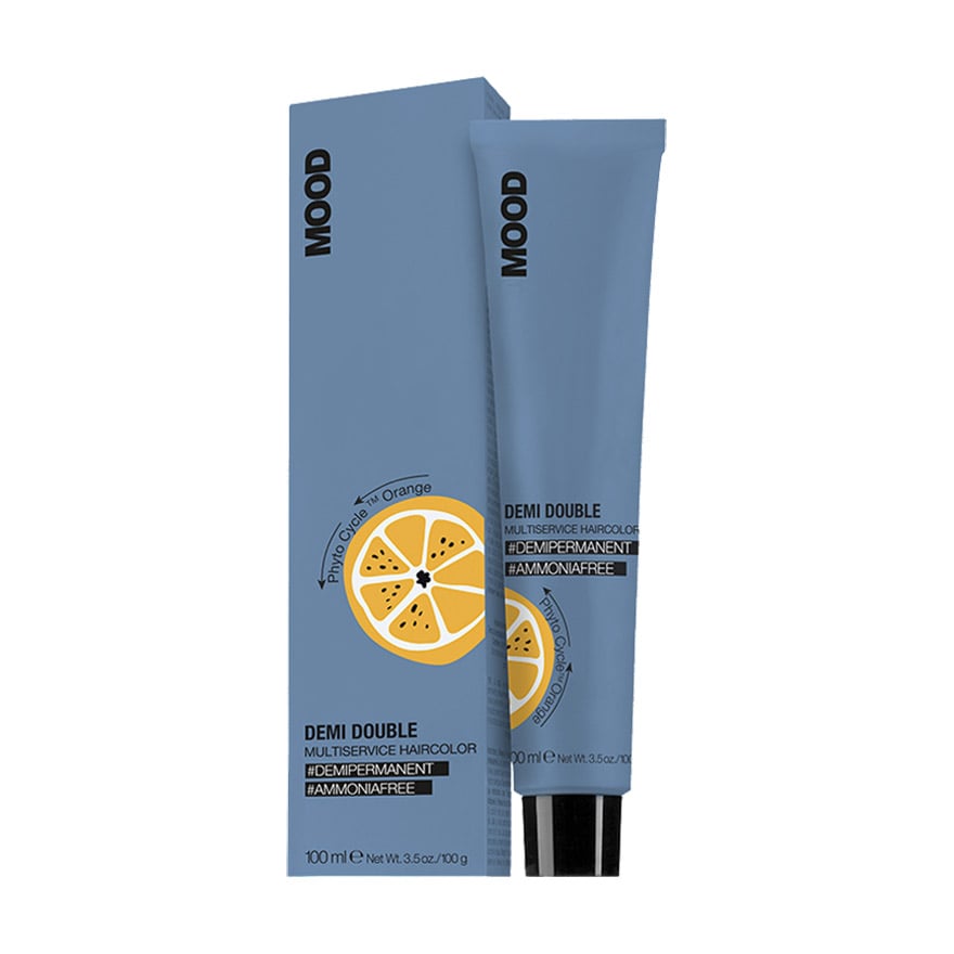 Деміперманентна фарба для волосся Mood Demi Double Multiservice Haircolor 10.31 Golden Ash Platinum Blonde, 100 мл